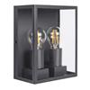 Luceco Exterior Wall Lantern Twin Bulb