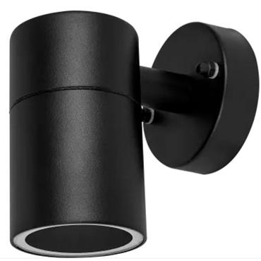 Luceco Fixed Wall Downlight Black