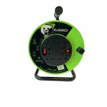 Rugged Open Cable Reel 272112 25 Metre