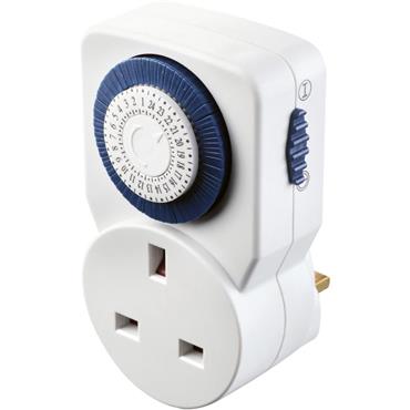 Masterplug 24 Hour Mechanical Timer
