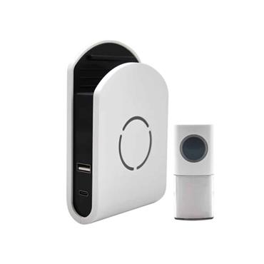 UNC68556 PLUG IN DOOR CHIME WITH USB CHARGE