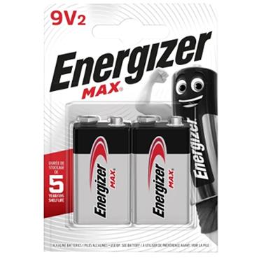 Energizer 9V Battery 2 Pack