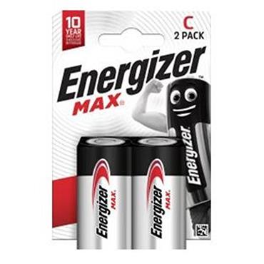 Energizer Max C Battery 2 Pack