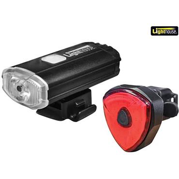 Lighthouse Rechargeable Bike Light Front&Rear