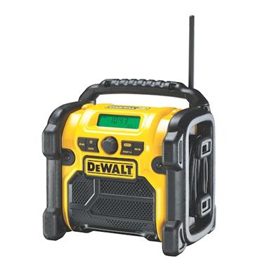 DeWALT DCR020-GB XR Digital Jobsite Radio 10.8V–18V & 220V