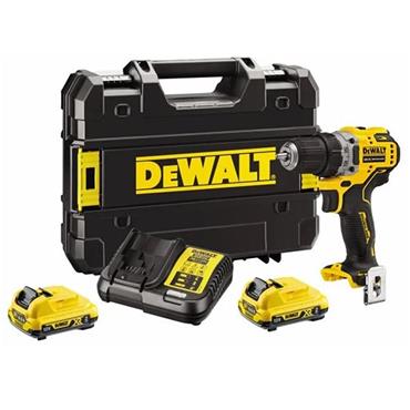Dewalt Compact B/L Drill Driver Dcd701D2-Gb