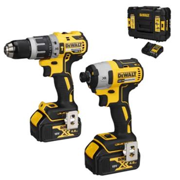 DeWALT DCK266M2T XR Combo Kit with 2x4Ah Batteries