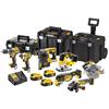 DCK755P3T DEWALT 7 PIECE TOOL KIT BRUSHLES 5A