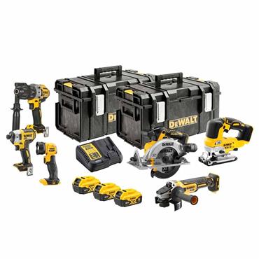 DCK664P3-GB DEWALT 18V 5AH 6 PIECE KIT