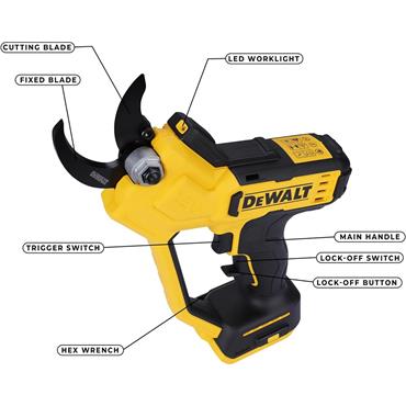 Powered Pruner Bare  18V XR Dcmpp568N-Xj