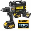 Dewdcd100P2 100 Year Black Combi Drill 2X5Ah