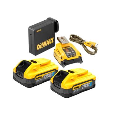 Dewalt Usb-C Powerstack Kit Dcb094H2-Gb