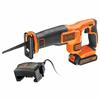 BLACK & DECKER 18V RECIP SAW 1x1.5ah BATTERY