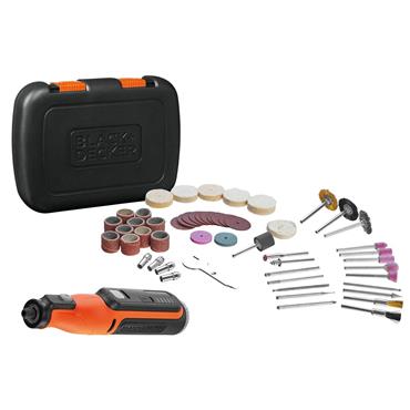 Black & Decker 7.2V Rotary Tool & 52 Acc.