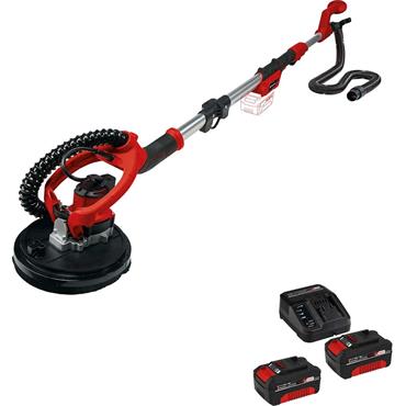 Einhell 18V Drywall Sander, Pads & Site Light