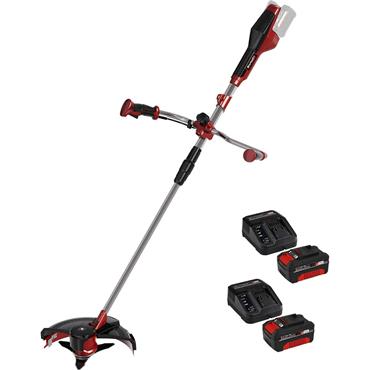 Einhell 36V Brush Cutter Kit 2x4ah Battery