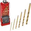 Einhell 6pc HSS-G Titanium Coated Drill Set