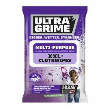 Ultra Grime Life XXL Multi Purp Wipe 40 Pack