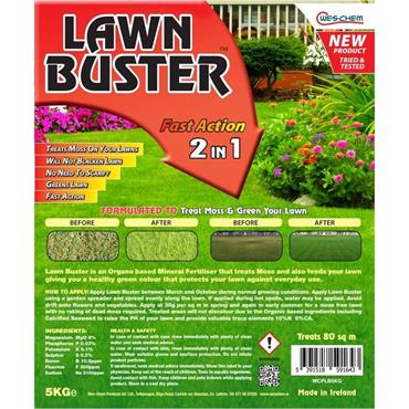 LAWN BUSTER (GRANULE) 5KG 1635-47