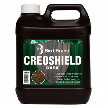 BIRD CREOCOTE CREOSHIELD DARK 4 LTR 0106-00