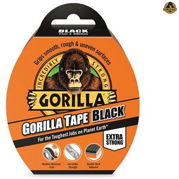Gorilla Gaffa Tape Black 48mm 11m