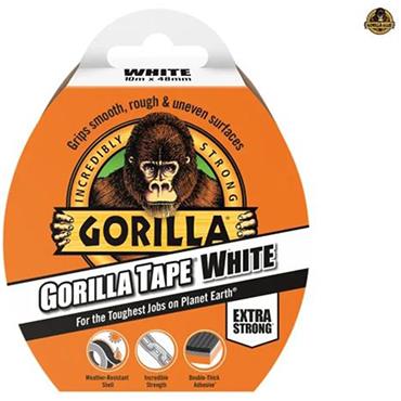 Gorilla White Tape 48mm 10m