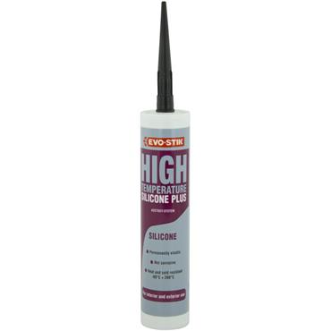 Evo-Stik High Temp Silicone Black 310ml