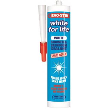 Evo-Stick White For Life Sealant 310ml
