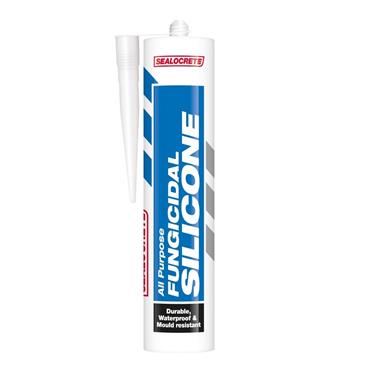 SEALOCRETE FUNGICIDAL SILICONE BLACK 280ML