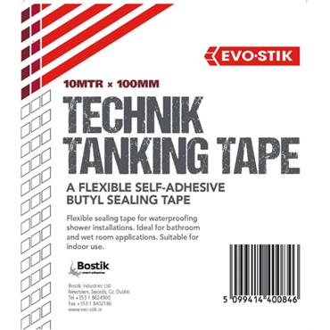 Evo-Stik Tanking Tape 100mm 10m