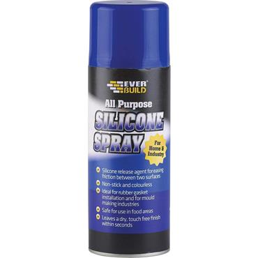 Everbuild All Purpose Silicone Spray 400ml
