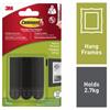 COMMAND HANG STRIP BLK MED 3M17201BLK