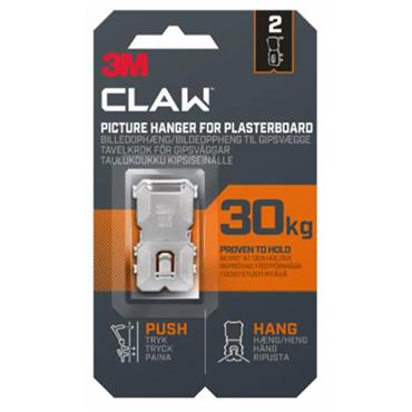 3M Claw Drywall Picture Hanger 30kg