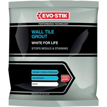 Evo-Stick Tile Grout White 500G