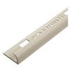 Evo-Stick Tile Trim Round Edge Soft Cream 6mm