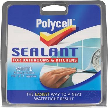 Polycell Sealant Strip Kitchen 41mm