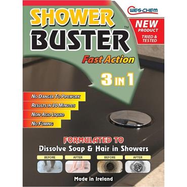 SHOWER BUSTER FAST ACTION 3IN1 1LTR 1635-65