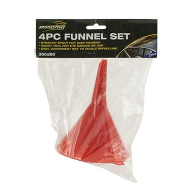 Brookstone Drive Funnel Set 4 Pack