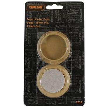 Trojan Felt Castor Cups TC15
