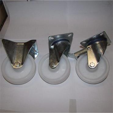 Oxy Nylon Castor Braked 4" 150Kg