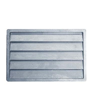 Galvanisted Louvre Vent 9 x 6"