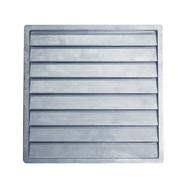 Galvanisted Louvre Vent 9 x 9"
