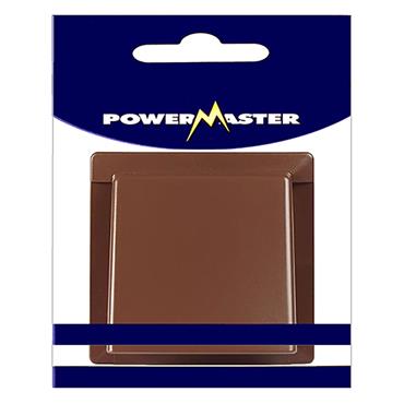 Power Master Hooded Vent Brown 4"