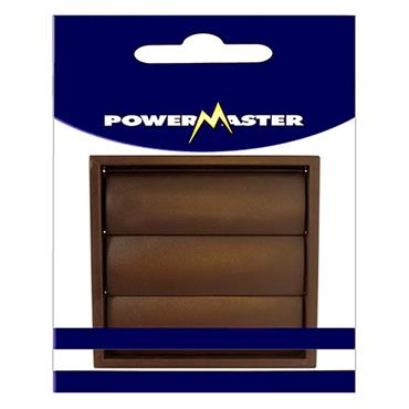 Power Master Gravity Vent Brown 6"