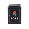 Post Zone Red Rose Diecast Post Box