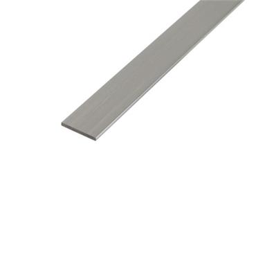 Flat Bar Aluminium Silver 25mm X 2mm