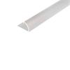 End Profile Alu Silver 24.5X13.5mm
