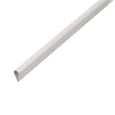 Self Locking Profile Pvc White 15X0.9 2m