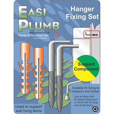 Easi Plumb Stainless Steel Hanger Fixing Set