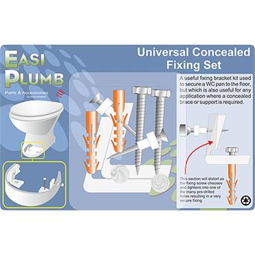 Easi Plumb Universal Concealed Fixing Set